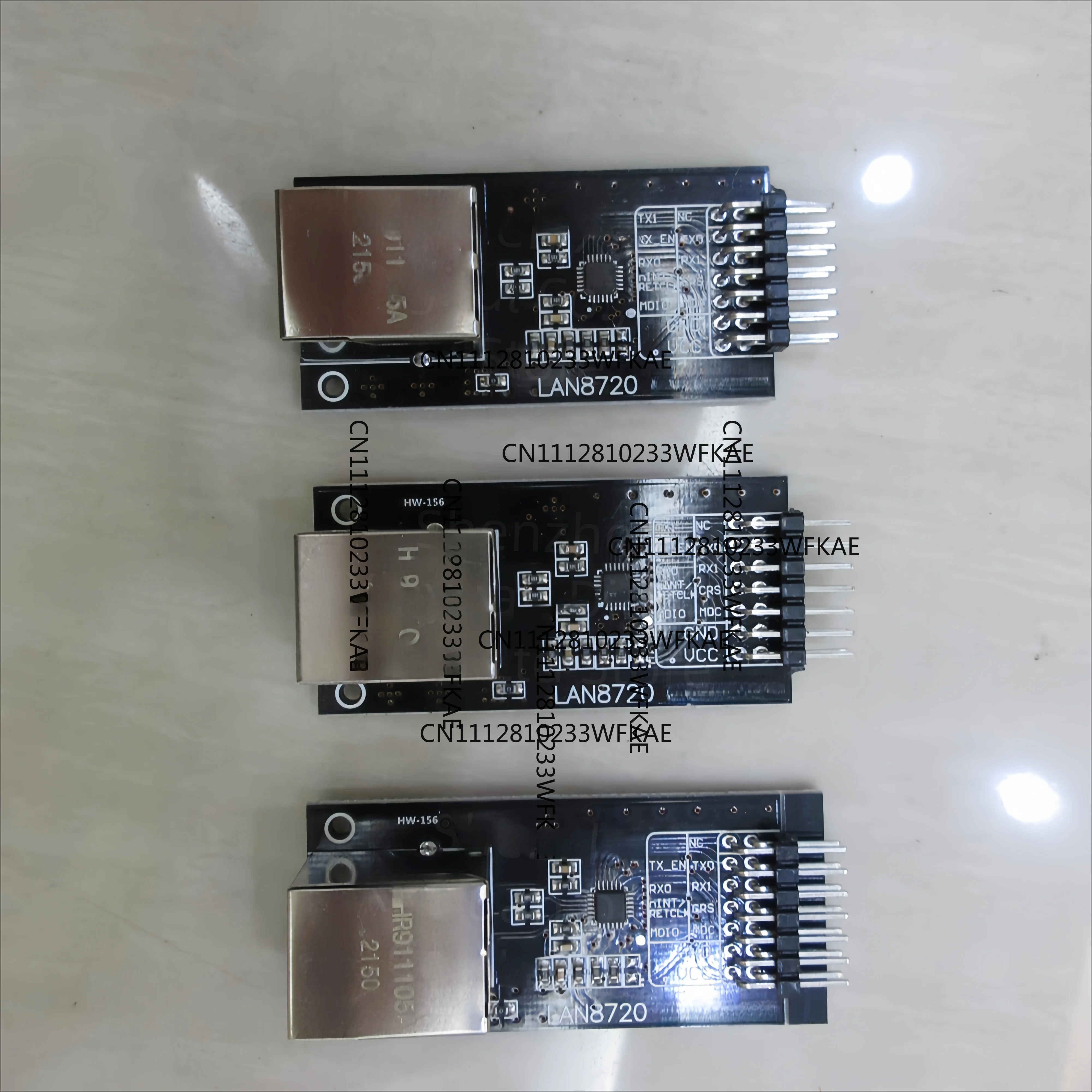 for LAN8720 network module Ethernet transceiver RMII-interface