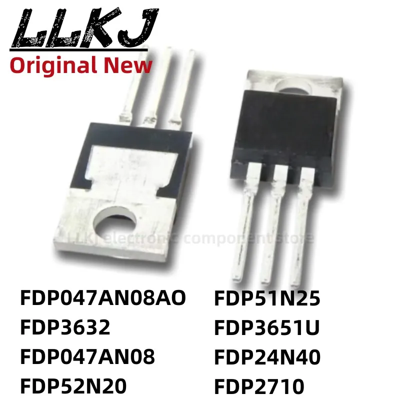 1pcs FDP047AN08AO FDP3632 FDP047AN08 FDP52N20 FDP51N25 FDP3651U FDP24N40 FDP2710  TO-220 MOS FET