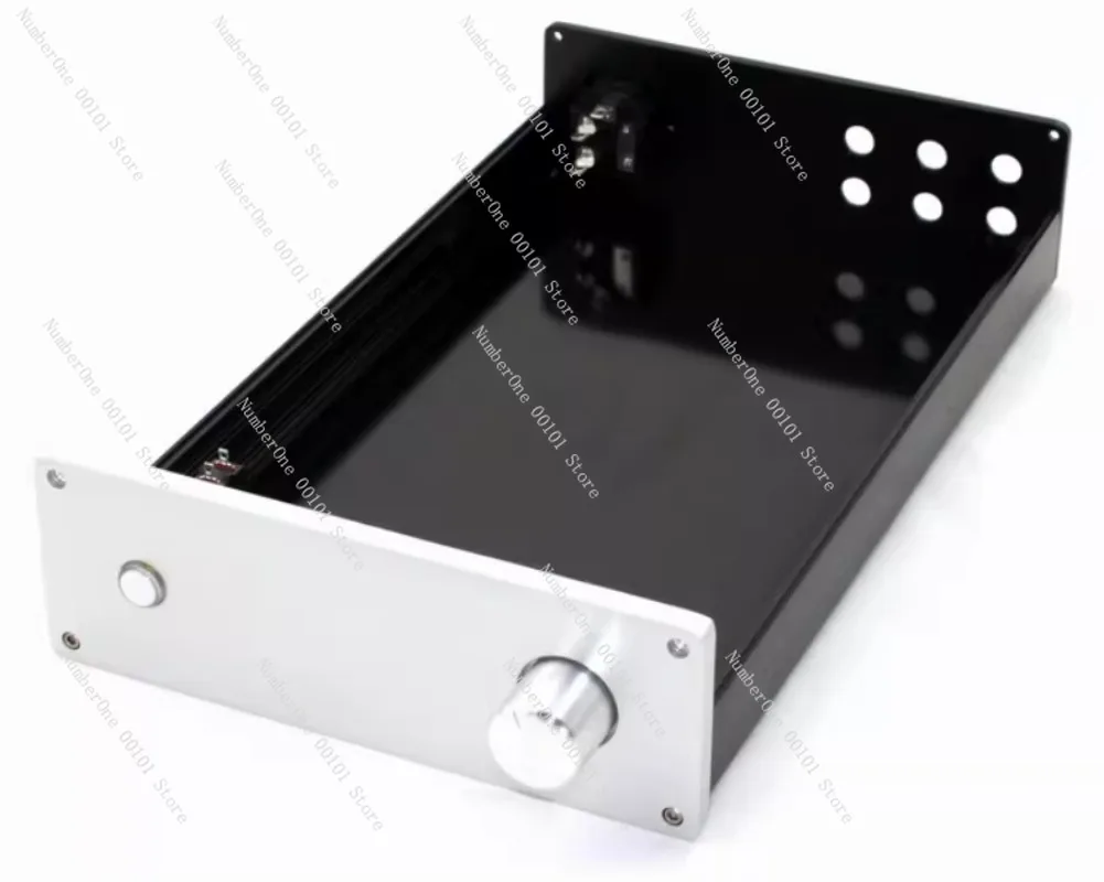 CJ0002-WA2 Full Aluminum Amplifier Chassis, Enclosure Case for LM3886 DIY Hi-Fi Audio Project