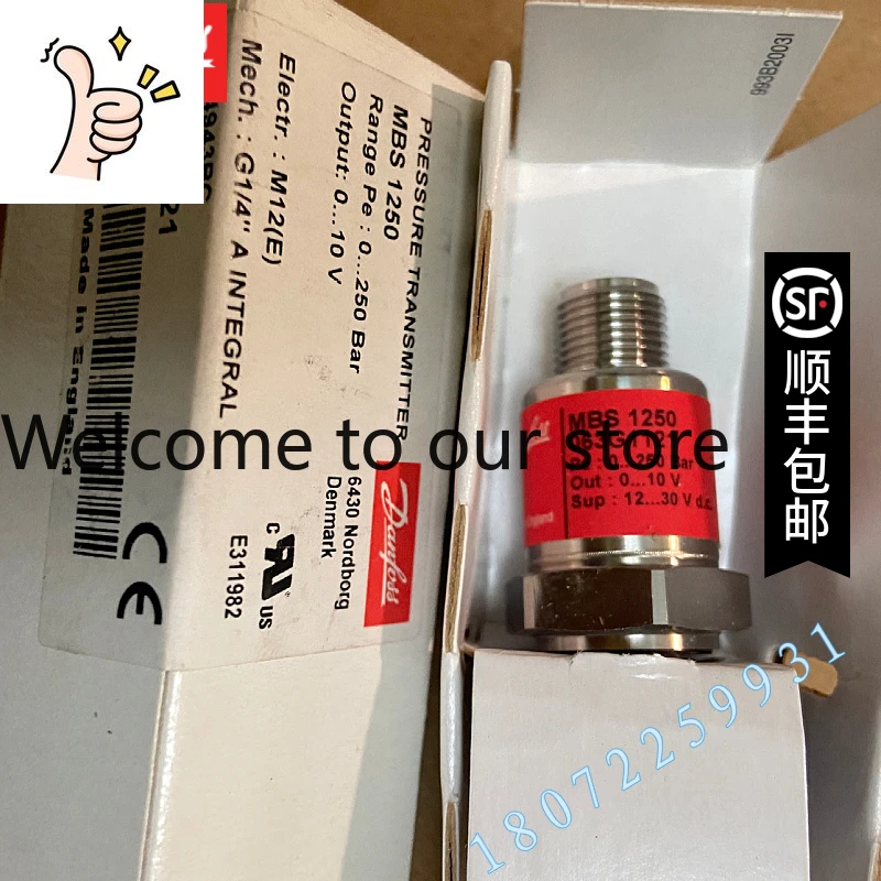 

Датчик давления Danfoss MBS1250 063G2101 0-600 бар, преобразователь