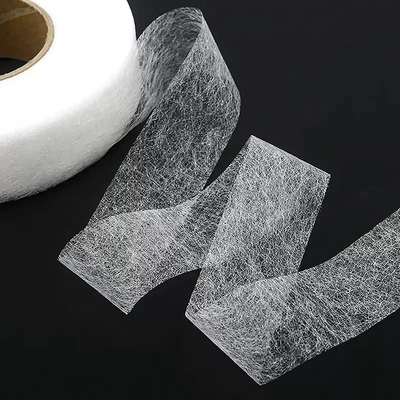 

Double Sided Sewing Accessory Adhesive Tape White Hot Melt Clothing Cloth Apparel Fusible Interlining DIY Accessories Patchwork