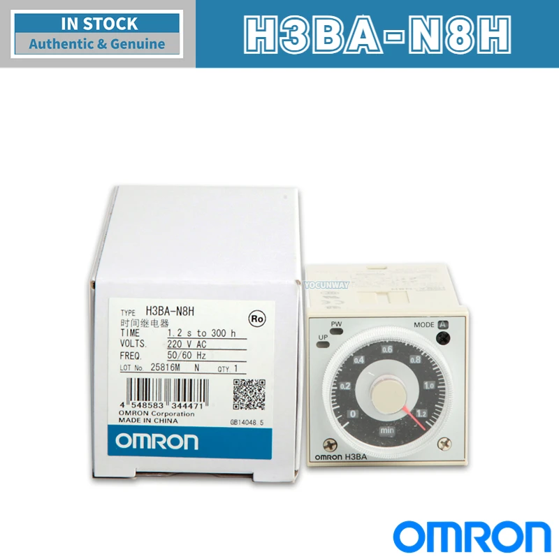 

Новый подлинный оригинальный полупроводниковый таймер OMRON H3BA-N H3BA-N8H H3BA-X8HA H3BA-X8HB H3BA-X8HC X8HB X8HC DC24V AC220V