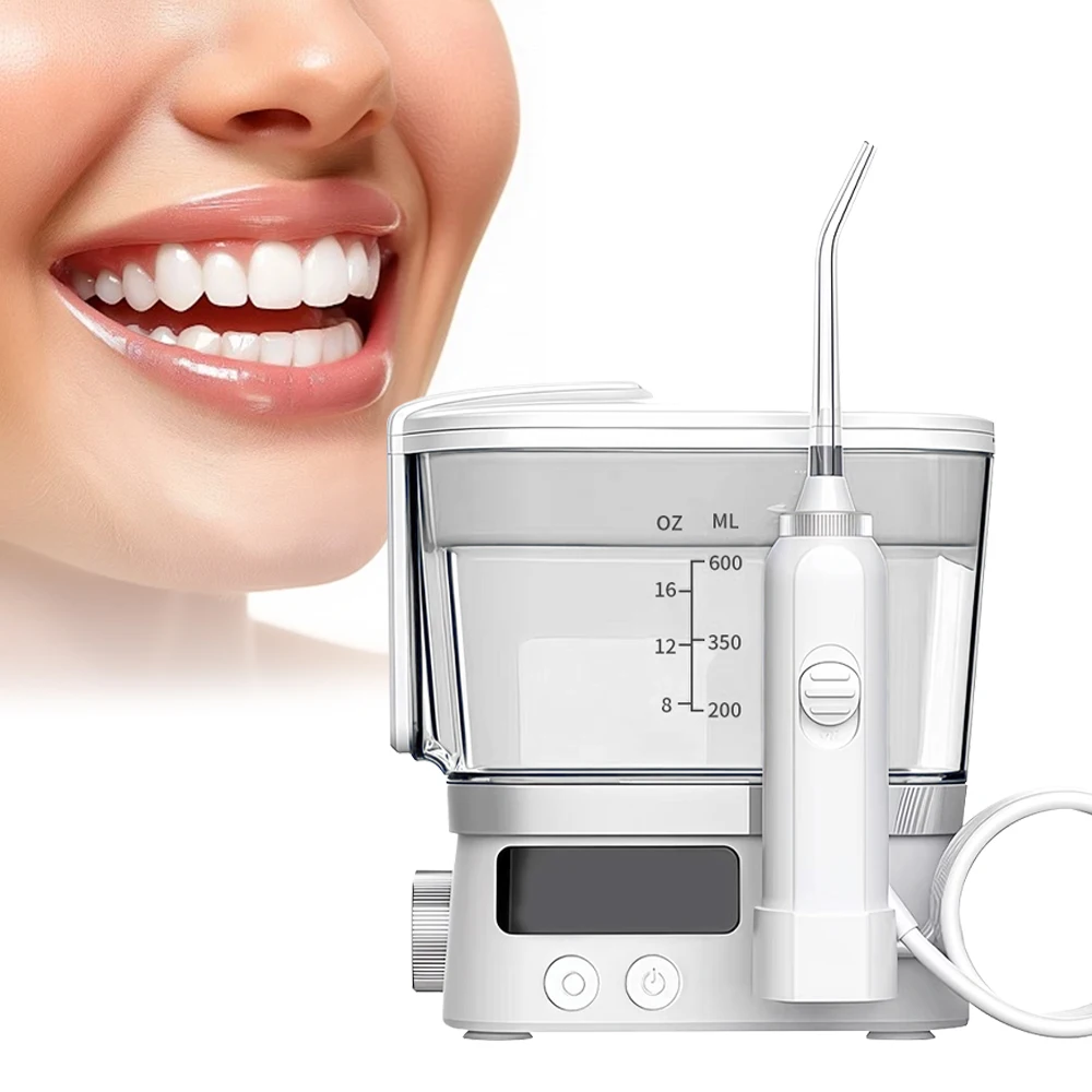 Portable Dental Oral Irrigator Rechargeable Cordless Water F