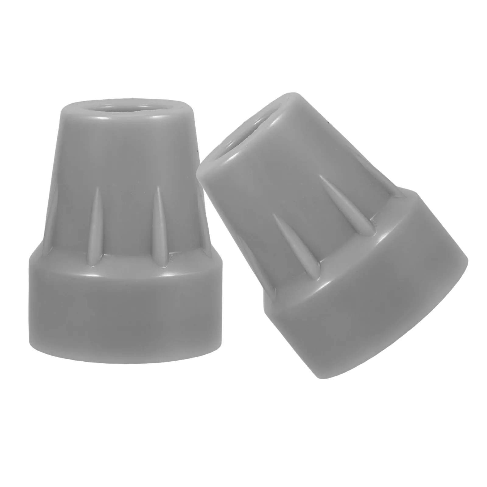 2Pcs Heavy Duty Non Slip Rubber Cane Tips Replacement for Walking Sticks Crutches Canes Support Cane Accessories Seniors