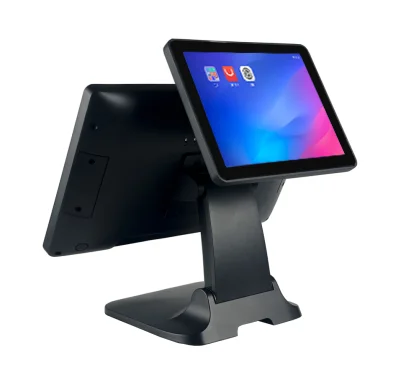 Win/android google GMS Folold 15 "+10.1 جهاز POS أحادي/مزدوج بشاشة تعمل باللمس، حجم التغليف المدمج يوفر حوالي 40% شحنًا #2