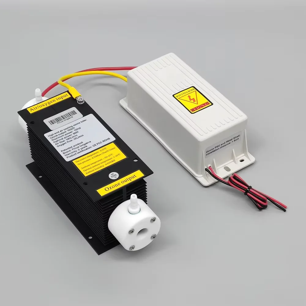 CE FCC ROHS منتج حاصل على براءة اختراع 10 جرام/ساعة 10 جرام DC12V DC24V AC240V مجموعة مولدات الأوزون وحدة كبيرة الحجم مصدر الطاقة بحد أقصى 150 وات