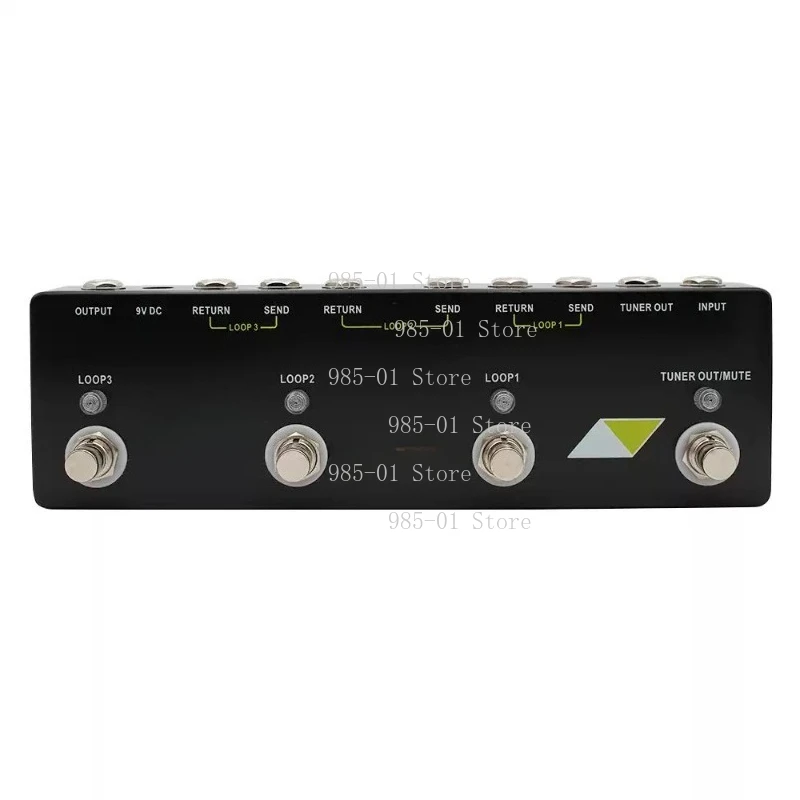 Customizable Layout Guitar Looper Effect Pedal Compact Metal Shell for Practice & Performance