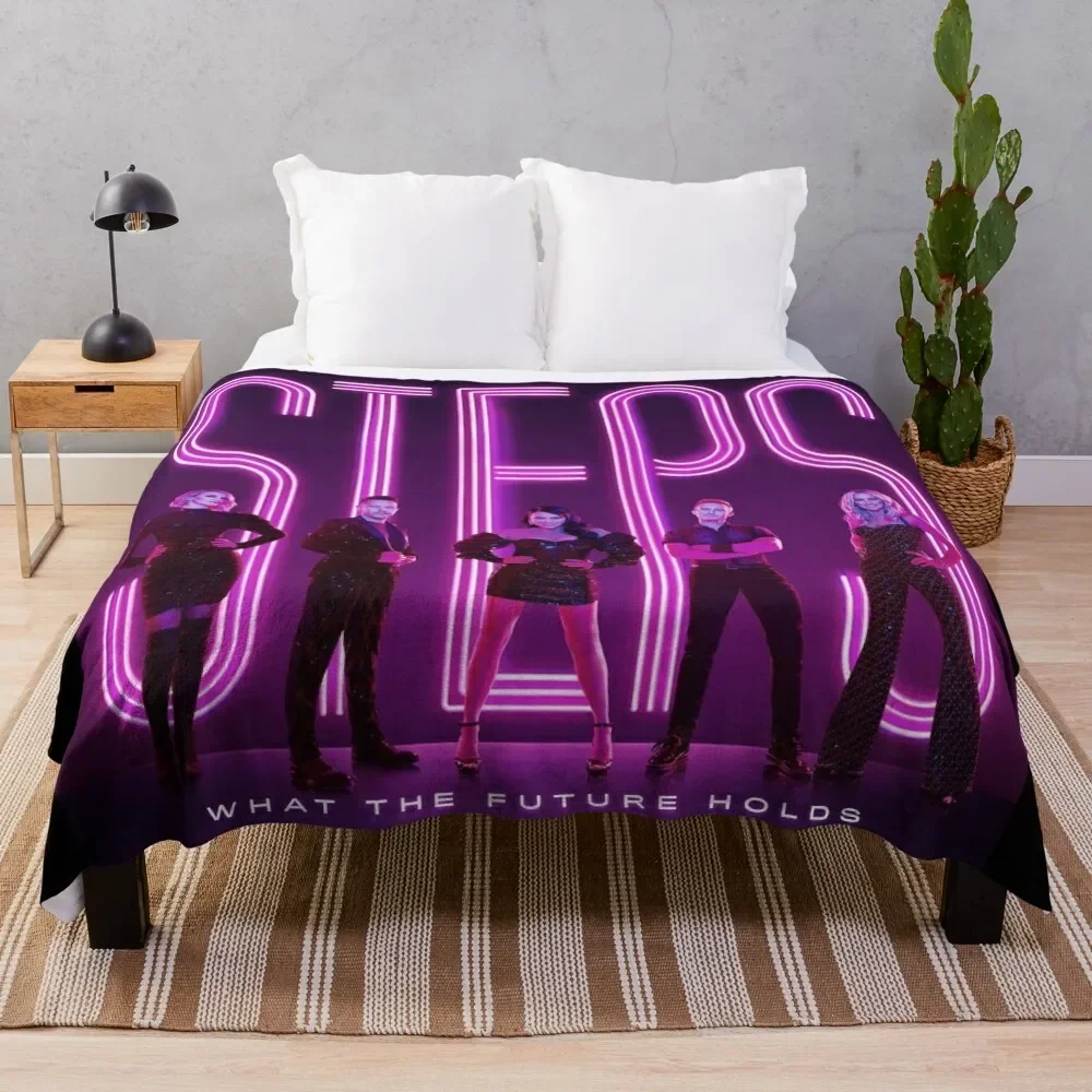 

steps what the future hold 2021 tour Throw Blanket Soft Big Plush For Decorative Sofa Blankets