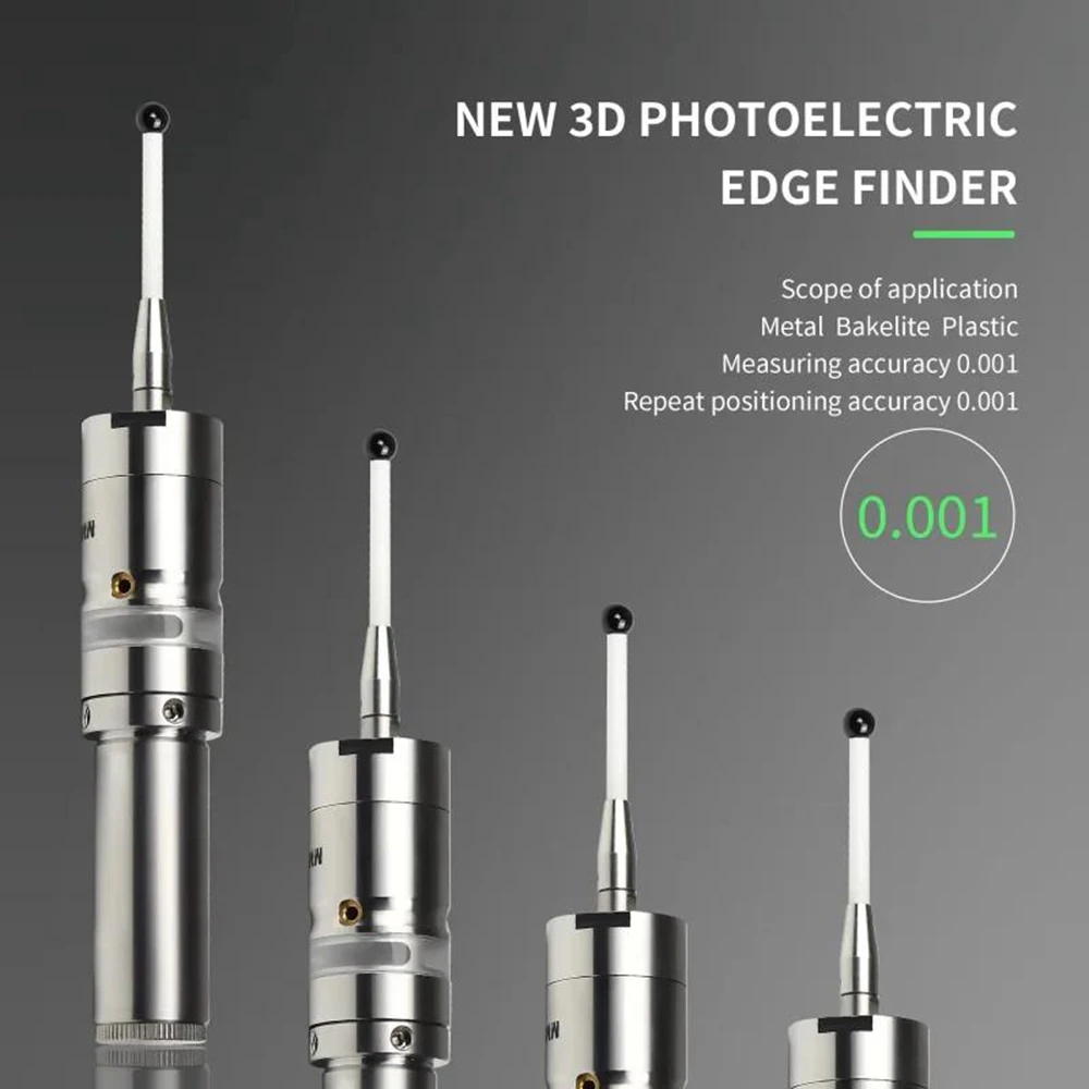 MMP25 Trigger Type 3D Photoelectric Edge Finder 0.001mm High Precision Edge Finder with 6MM Ceramic Probe