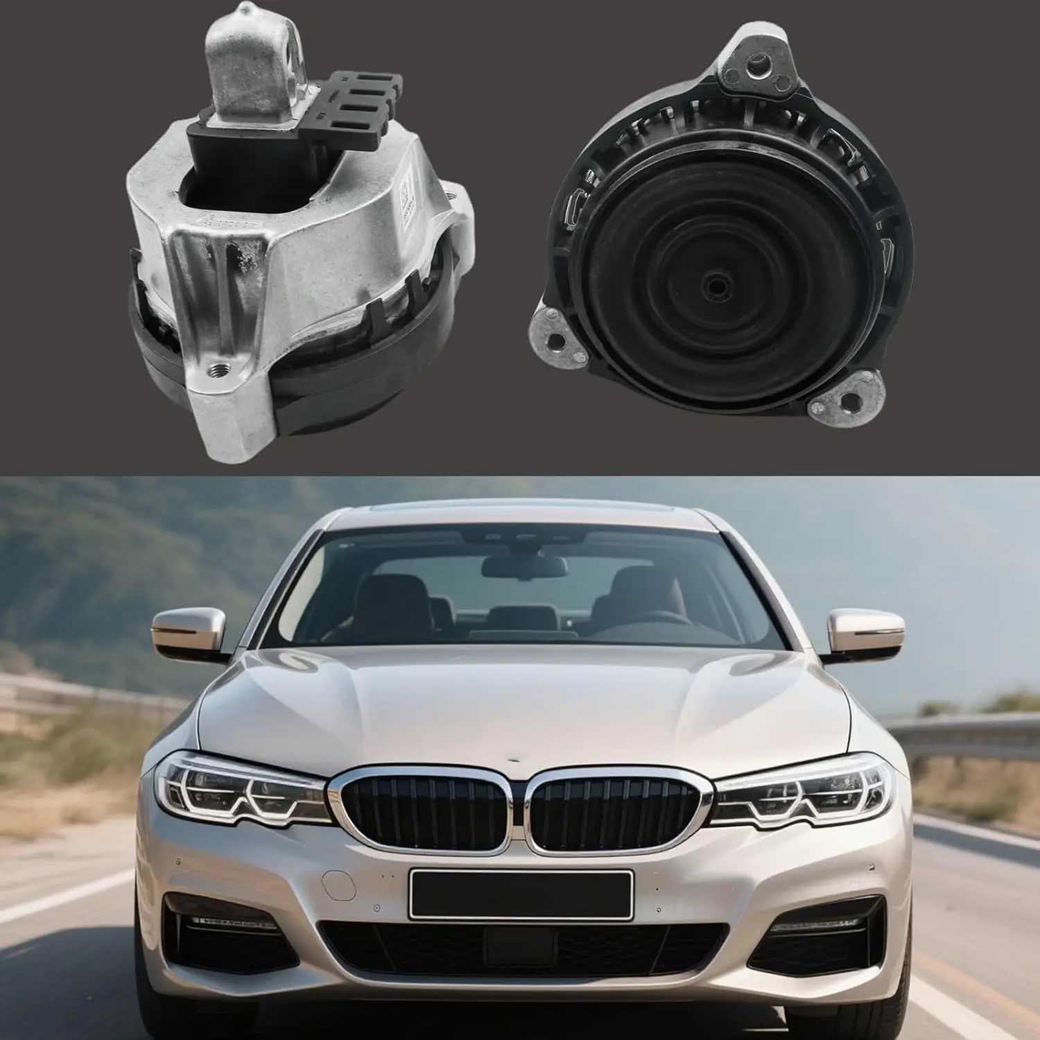 Engine Mounts for BMW 2016-2023 530i 630i 730Li 740Li XDrive, X3 G01 SDrive 20i 30i 2017-2022 22116860488, 22116860487