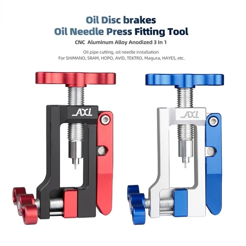 Imagen 2 del producto Manguera hidráulica de freno de bicicleta, herramienta de instalación de inserción de controlador de aguja de aceite para Alicates de Cable de bicicleta de montaña y carretera, herramientas de conector de oliva BH90 BH59