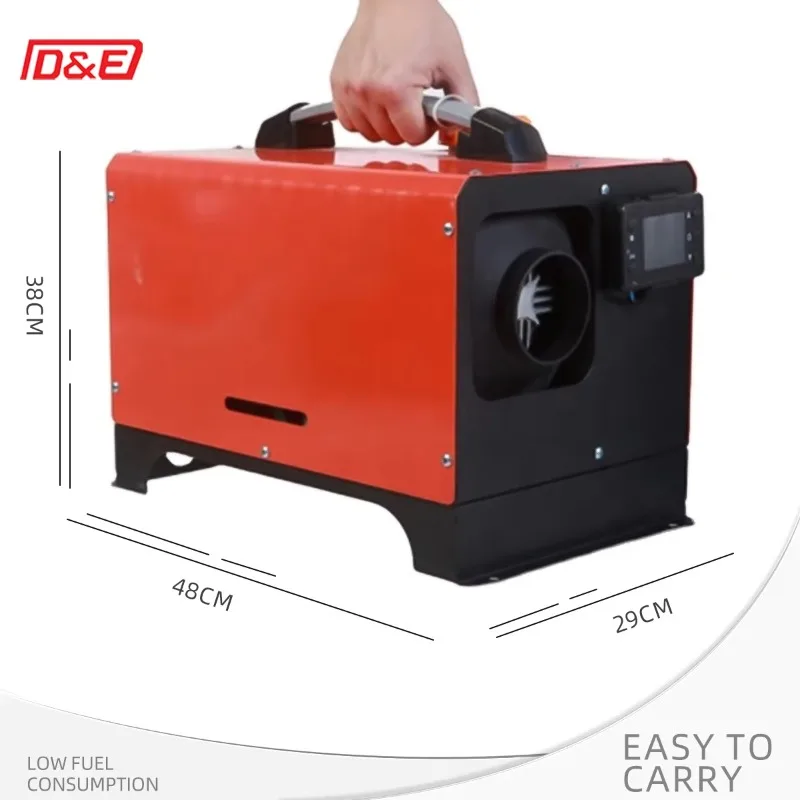 Movable Air Heater Integrated Diesel Heater Outdoor Camping Traveling Driving Parking Heater