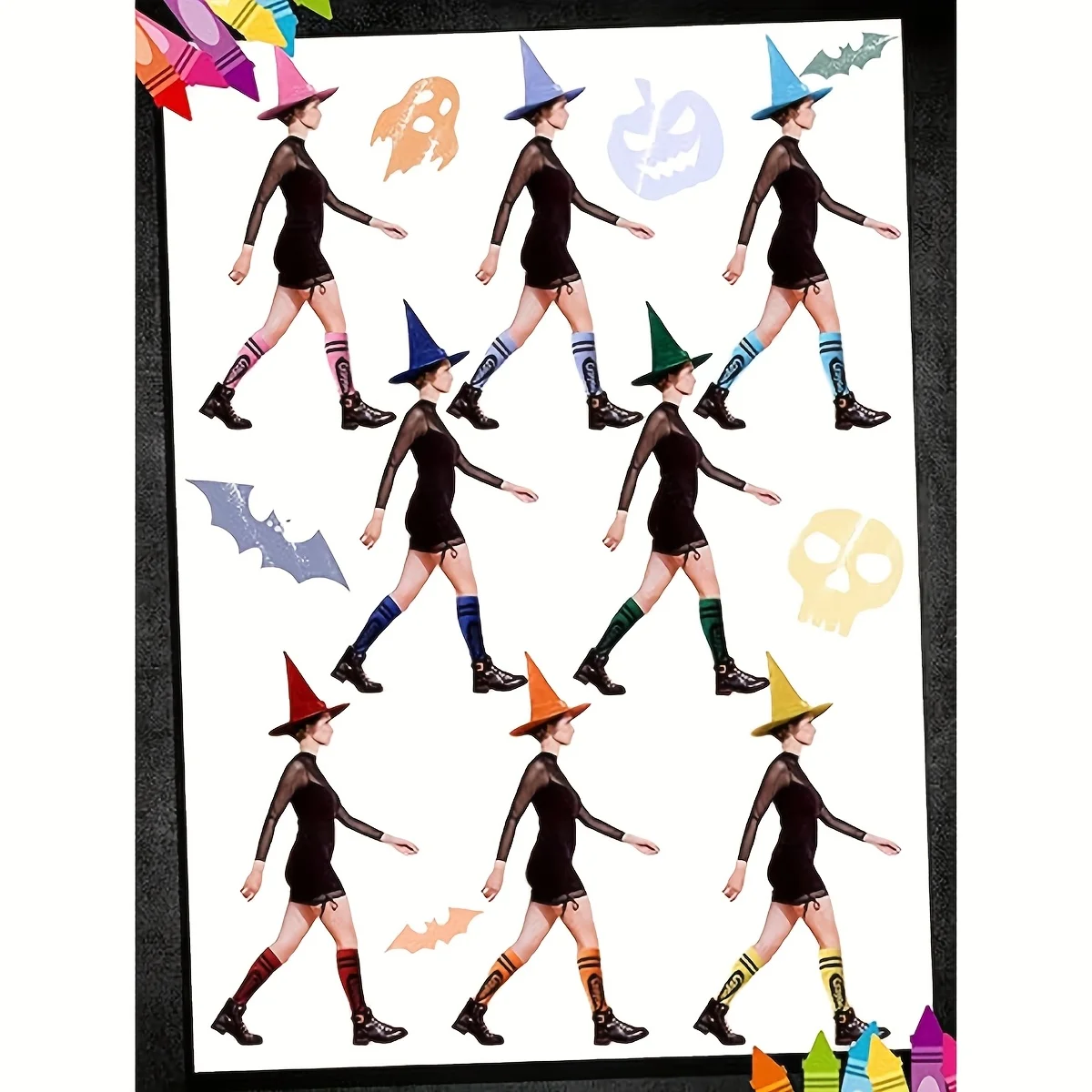 1 Paar Socken in verschiedenen Farben, Fußballsocken, Sportsocken, Basketballsocken, aus reiner Baumwolle, schweißabsorbierend, atmungsaktiv, geruchsneutral, bunte Socken, farbenfrohe, gestreifte Overknee-Socken, modisch und originell, weich und bequem, Damensocken, Socken-Accessoires, Requisiten für Kostümpartys, lange Wadensocken. – Detail 4