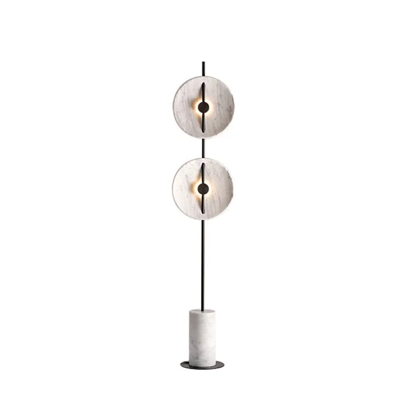 White marble living room floor lamp art bedroom room floor lamp