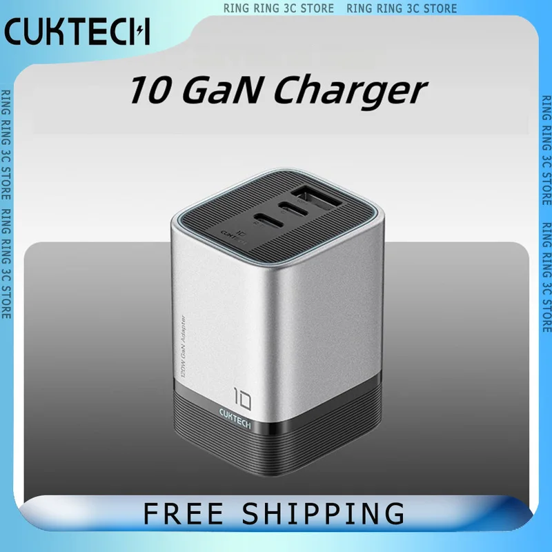 

Зарядное устройство CUKTECH 10 GaN, 120 Вт, адаптер GaN PD3.0, быстрая зарядка, зарядные устройства для мобильных телефонов со складной вилкой, настольное зарядное устройство, оригинальный CCC