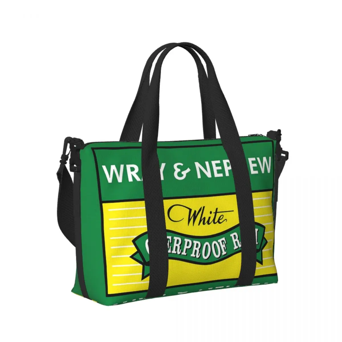 

Custom Wray And Nephew (1) Beach Travel Bag Large Capacity Tote Bags for Gym Yoga Women Shopping Duffle Shoulder Bag