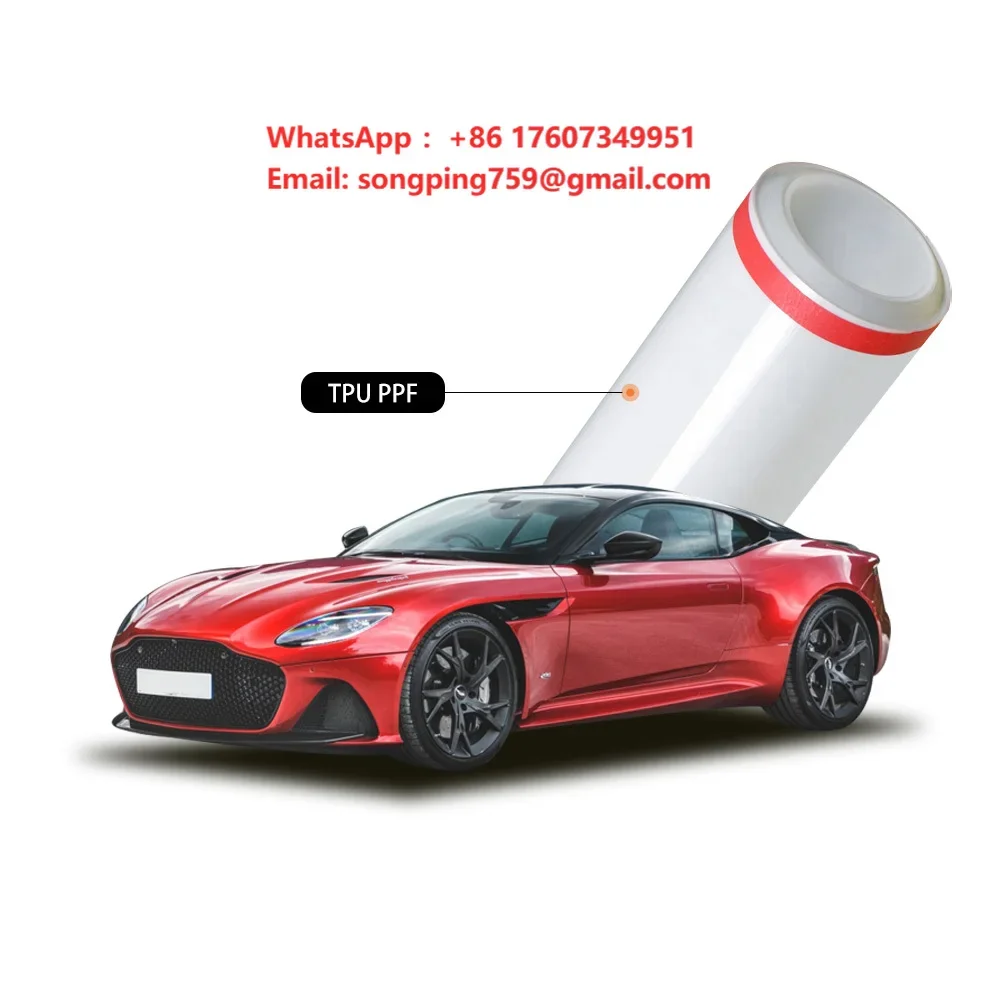 Anti Scratch Clear Self Heal Thick Roll Ppf Transparent Paint Protection Auto Tpu Body Car Wrap Film