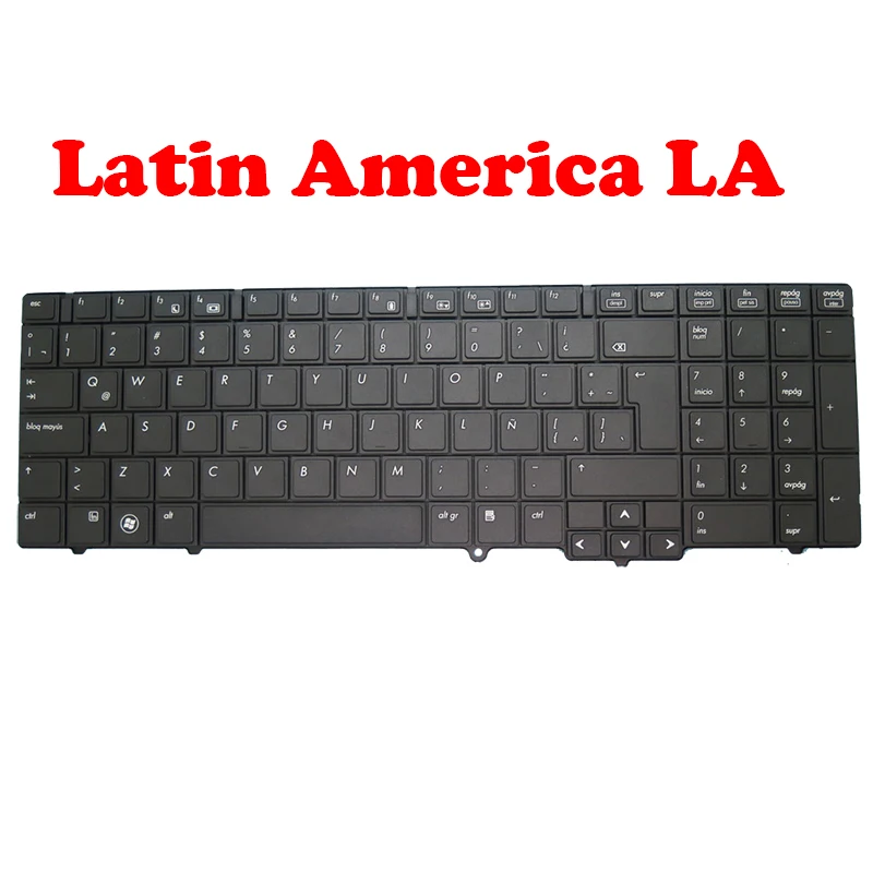 Laptop Keyboard For HP 6540B 6545B 6550B 6555B 6455B Germany GR/Latin America LA/Czech CZ/Japan JP