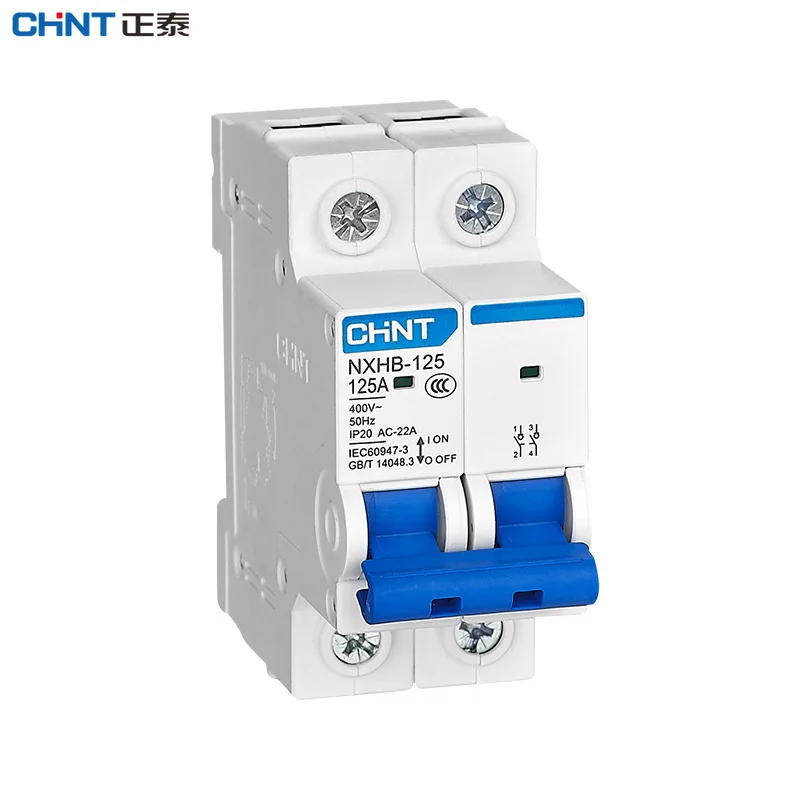 

CHINT NXHB-125 1P 2P 3P 4P Small Knife Circuit Breaker 32A 40A 50A 63A 100A 125A Isolation Switch manual transfer switch