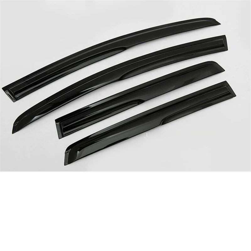 FOR 4PCS NEW Honda Fit Jazz Window Visor 2014-2020 Car Windows Side Sun Rain Protection Shield Waterproof Visor GK5 Refit