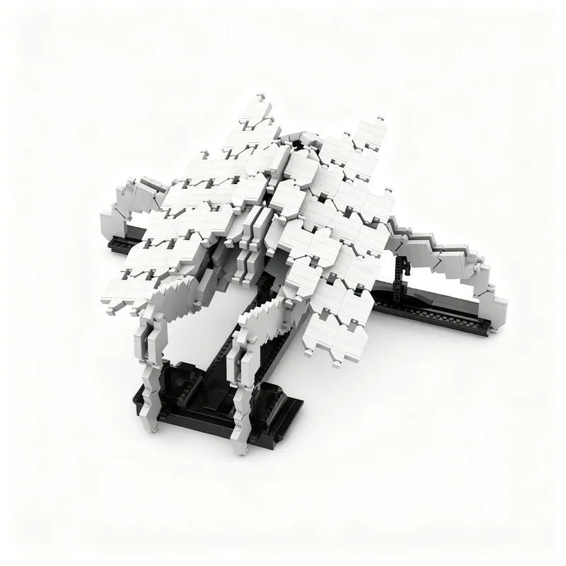 2116pcs MOC Space Replicator insect form Stargate season 5 Episode 19 