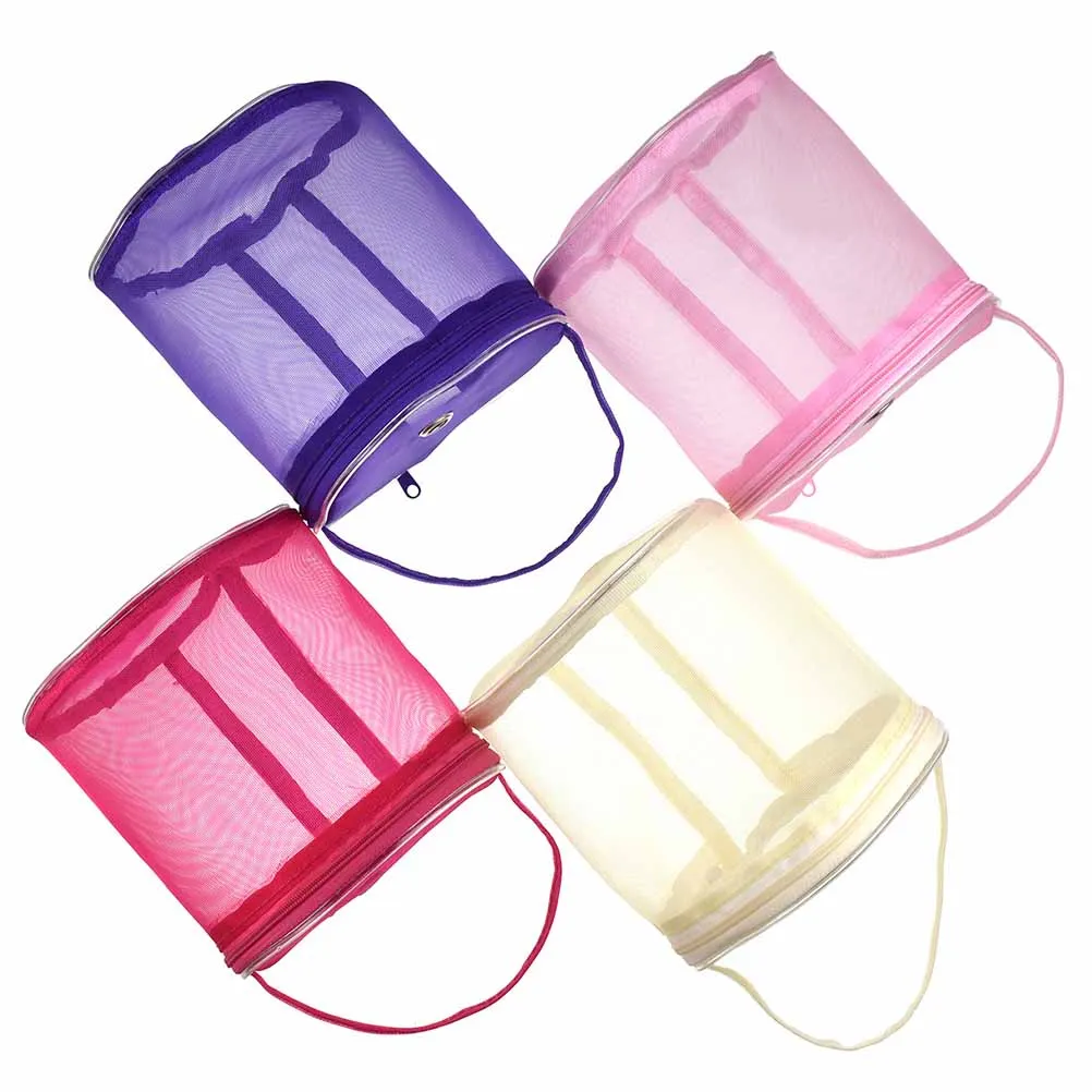 

Stylish Crochet Storage Bag Lightweight Yarn Organizer Knitting Tools Carrier Accessory Holder