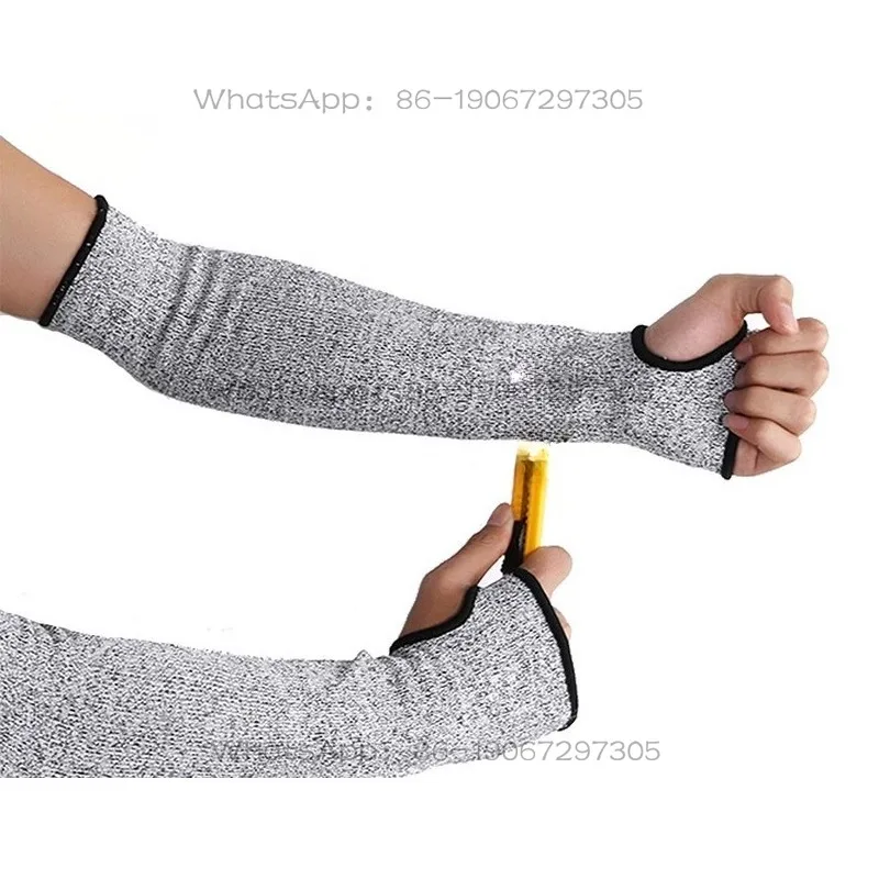Protective Anti-cut Arm Guard Anti-cut Sleeve Anti-knife Scratch Sleeve Wrist Guard Outdoor Camping
