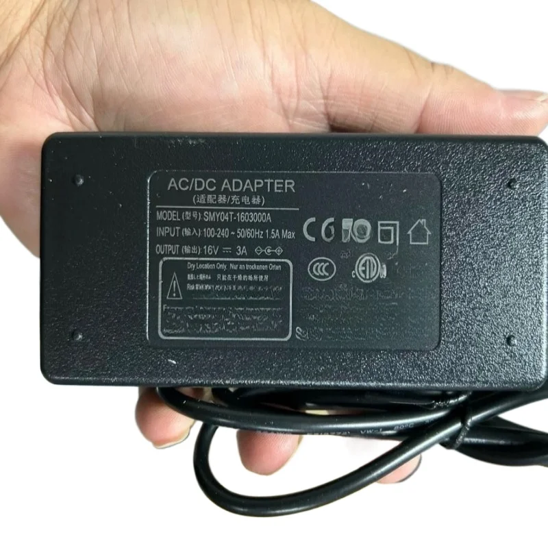 04T-1603000A 16V3A Aviation Plug Three-hole Carton Inkjet Printer Power Supply Non-original