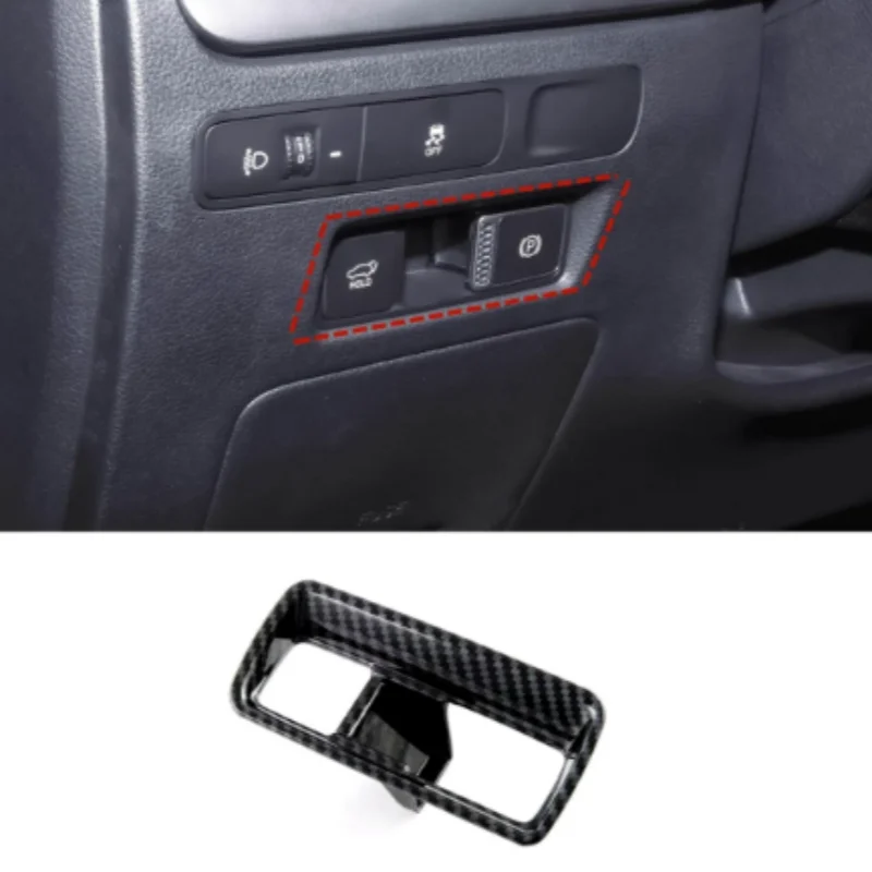 

Decorative sticker accessories for the modern Palisade2022 2023 car headlight switch/electronic handbrake switch button