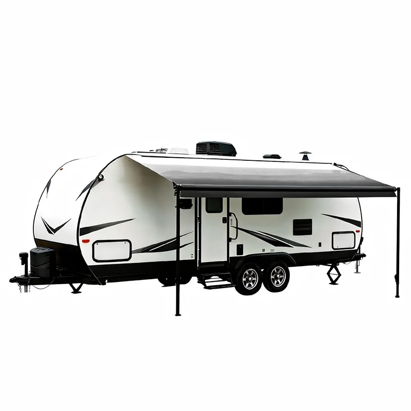 Retractable self-rolling awning, outdoor camping side awning tent Customizable