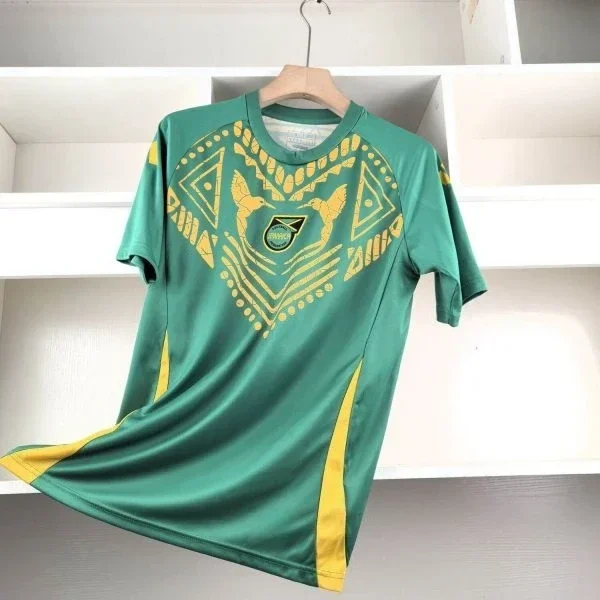 

2025 New Cool 3D-printed Retro T-shirt Jamaica 24/25 Special Set - Fan Edition Jersey Casual Sports Set