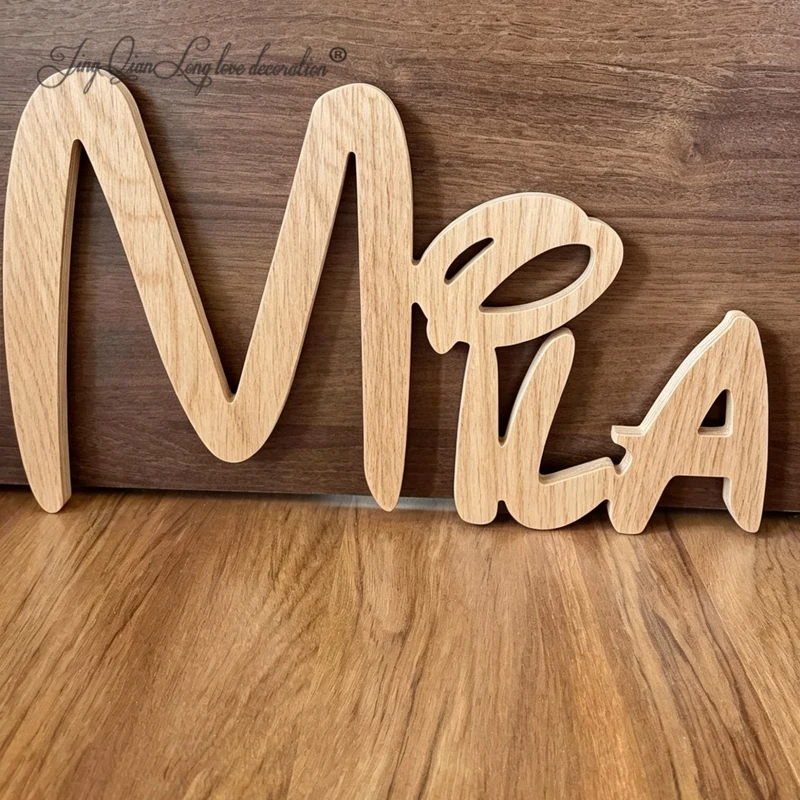 Custom  Personalised Wooden Letters, Wooden Party Signs, baby name sign Nursery wall decor playroom sign Inspired wood name