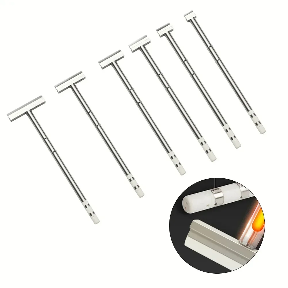 T12 Series Soldering Iron Tips Replacement Spatula Model Heater Solder Head Shovel Type Soldering Iron Tip  Weld Power Tools