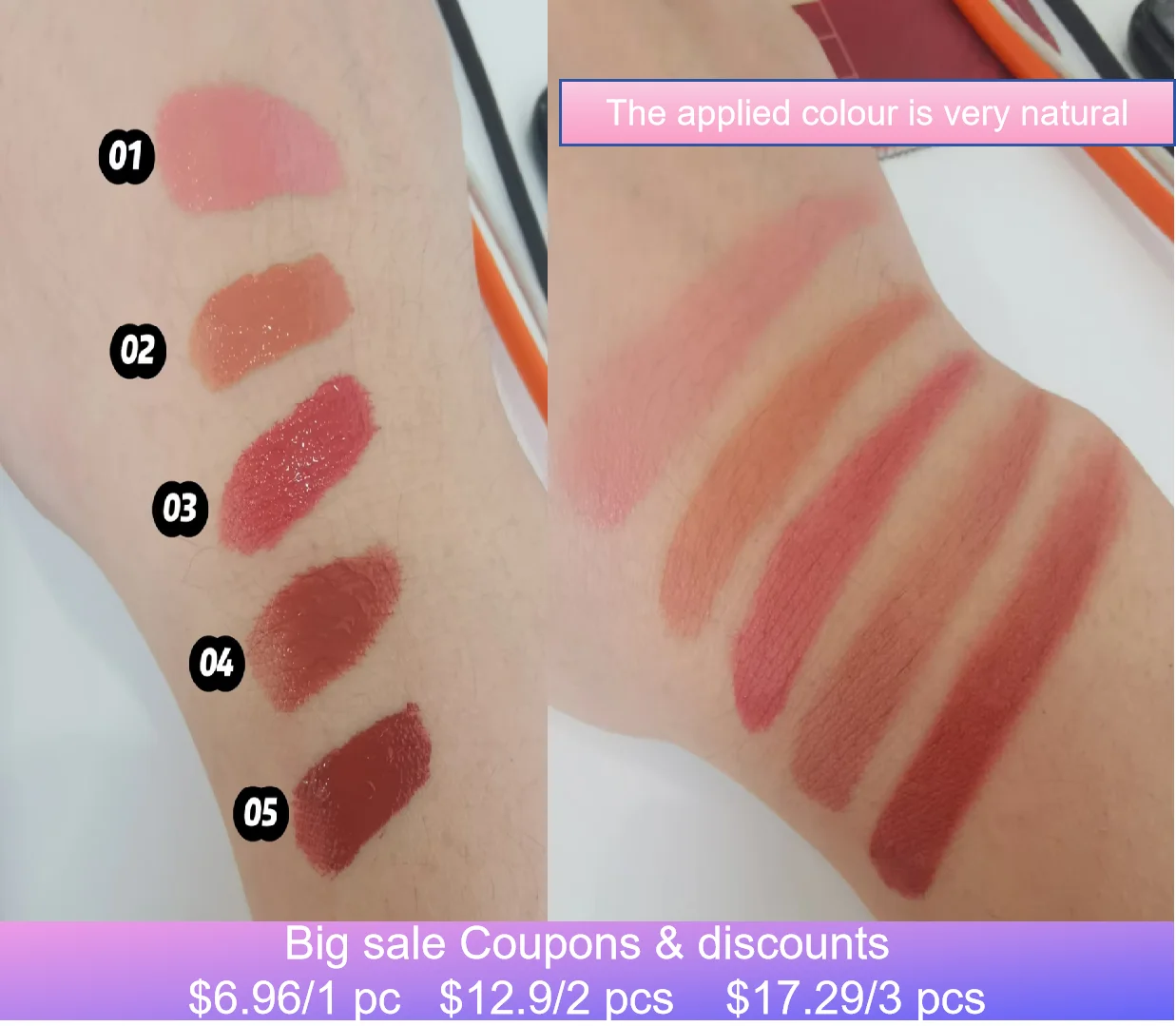 Uhue Matowy róż w płynie z pędzelkiem z gąbki Naturalny, długotrwały makijaż policzków dla dziewcząt Kosmetyki kosmetyczne