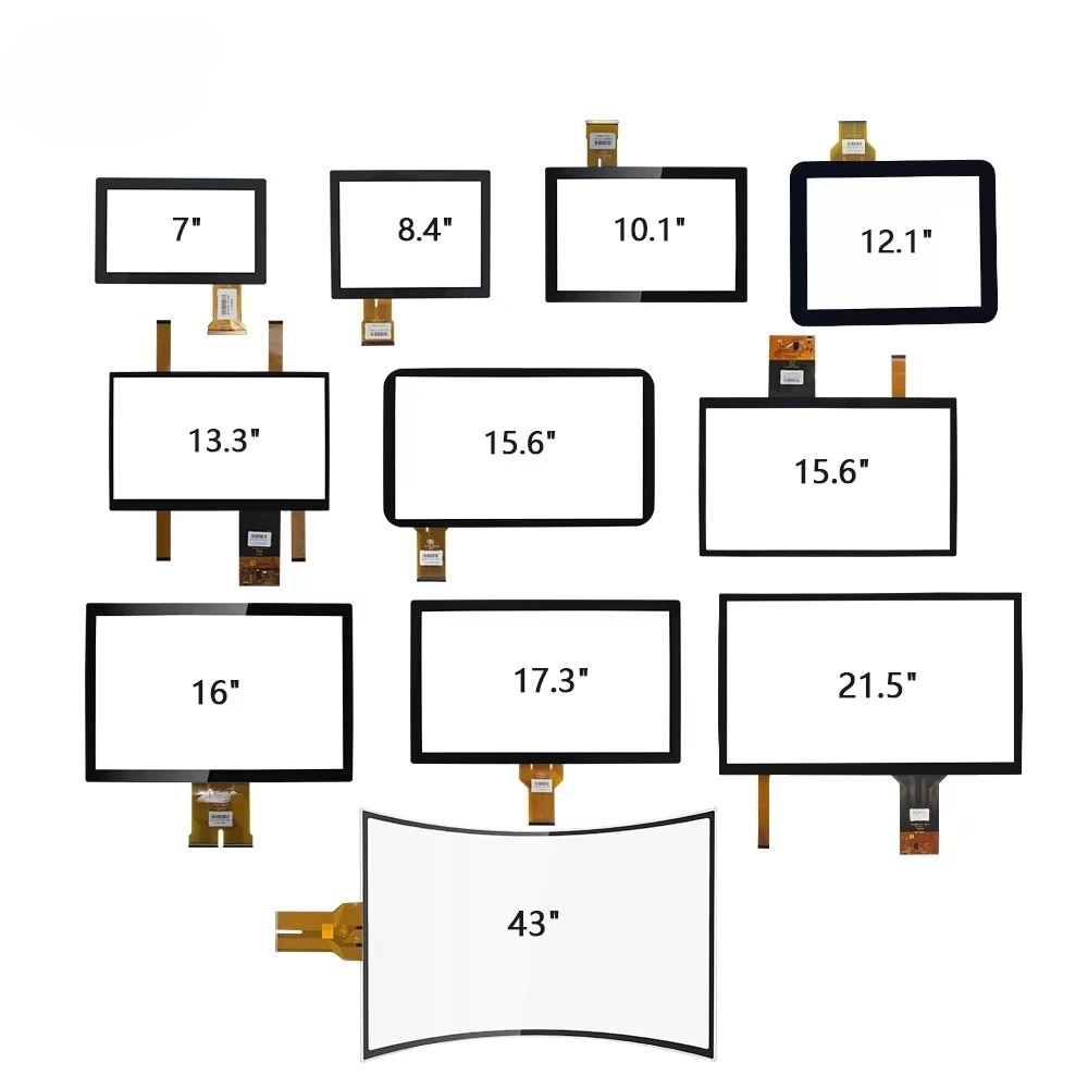 IPS TFT LCD Display Integrated 10-Point PCAP Touch Screen 4K Resolution HDM I for Digital Signage Displays and Smart Home Panel