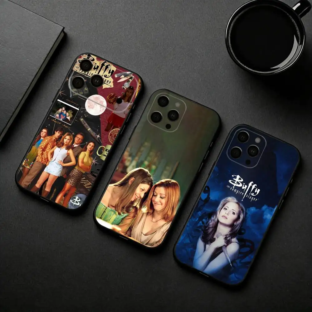 

B-Buffy the V-Vampire Slayer Phone Case Silicone Soft For IPhone 17pro 16 15 14 13 12 11 X XR Plus Pro Max Plus