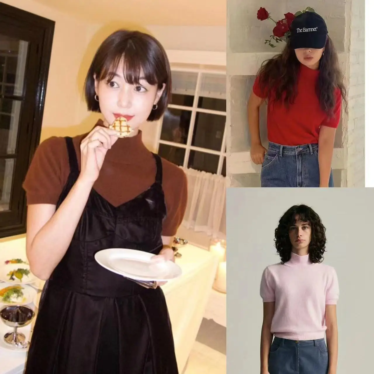 Pull en laine tricoté effet amincissant pour femme, col haut, couleur Pure, polyvalent, basique, pour les déplacements, Faion ort Sve