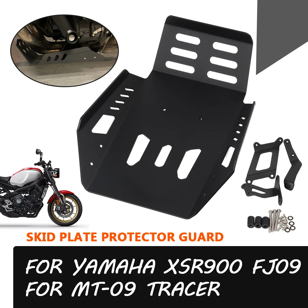 

For XSR900 Skid Plate Motorcycle Lower Bottom Engine Guard Cover Chassis Protector For YAMAHA MT-09 Tracer XSR 900 FJ-09 FJ09