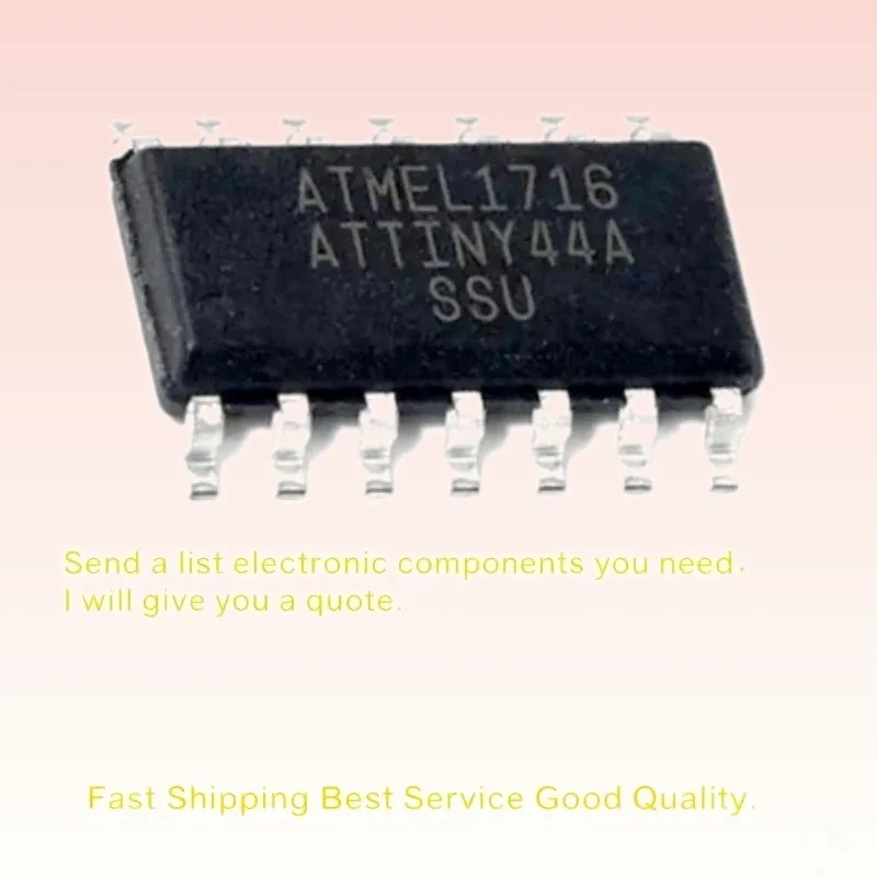 10Pcs ATTINY44A-SSU SOP-14 IC Chip Original High Quality