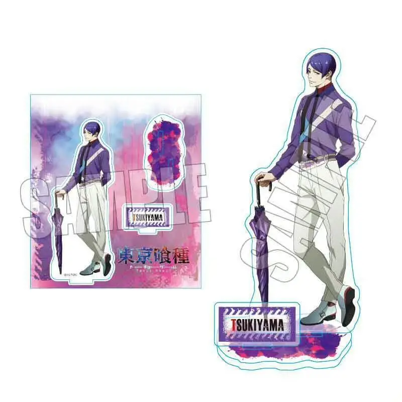 Tokyo Ghoul Kaneki Ken JUZO SUZUYA Shuu Tsukiyama Acrylic Stand Anime Peripheral Cute Desktop Ornaments Kawaii Collection Goods