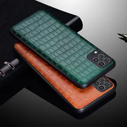 Luxury Leather Case For Samsung A12 M23 M32 Premium Slim Fit Cover for samsung galaxy a12 m32 m52 m53 5g case