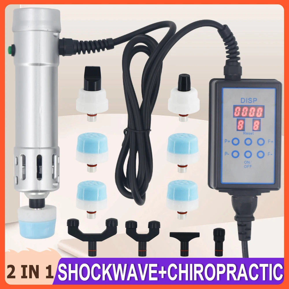 Portable Shockwave Chiropractic Gun For Massage ED Treatment Trochanteric Tendonitis Pain Relief Shock Wave Therapy Machine 2025