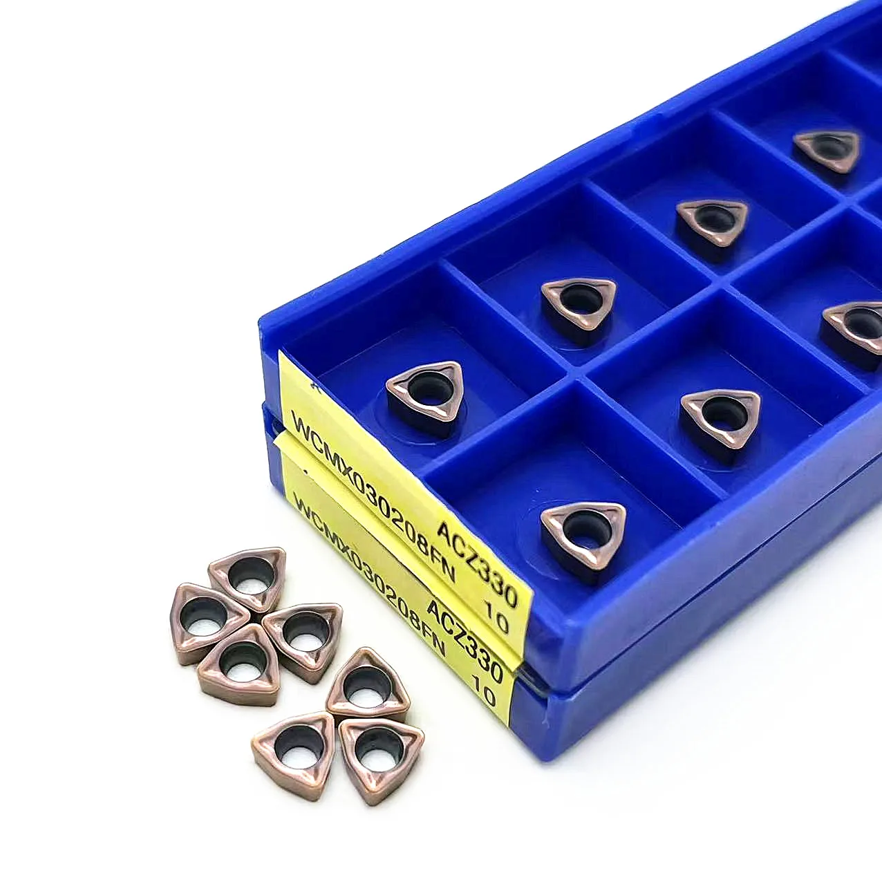 

10PCS HOT U drill WCMX030208 WCMX040208 WCMT050308 WCMT06T308 WCMT080412 FN Carbide WCMX turning insert CNC cutting tool WCMT