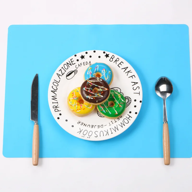 40*30*0.075CM Silicone Baking Mat Non Stick Pan Liner Placemat Table Protector Kitchen Pastry Liner Baking Bakeware Mat