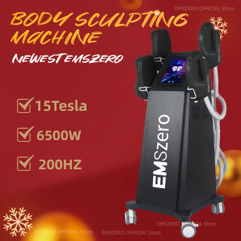 Professional EMSzero NEO RF Ultra PRO 6500W Machine 2025 EMS Body Sculpting Machine EMS ZERO Muscle Stimulation Slimming