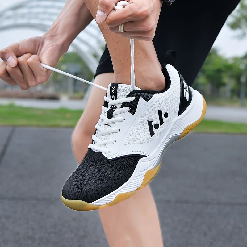 

НОВЫЕ модные профессиональные противоскользящие бадминтонные спортивные кроссовки для фитнеса в помещении, волейбола, дышащая летняя обувь