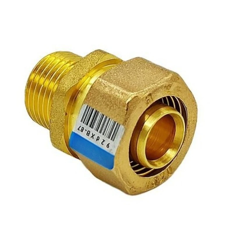 For Aluminum-plastic Pipe 2025 Hot Water and Cold Water Gas Pipe, Brass Accessories Through, Tee, Elbow, Equal Diameter