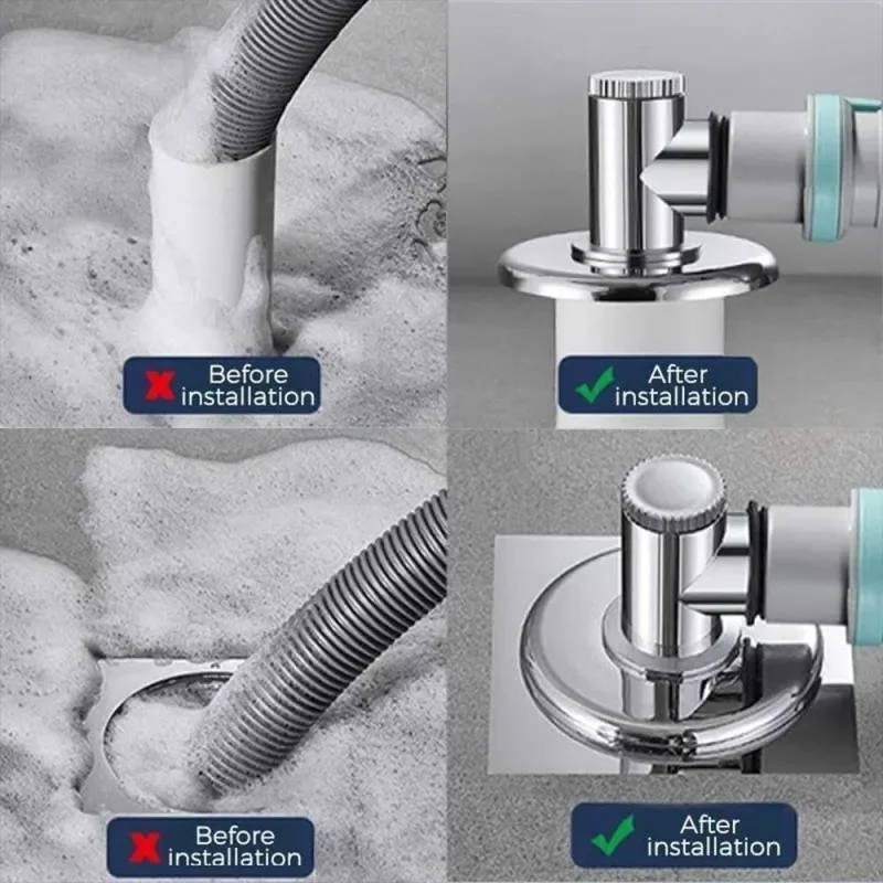 Washing Machine Floor Drain Joint Double Purpose Pipe Connector Dishwasher 2 Styles Universal Hose Adapter Disposer Trap Tool