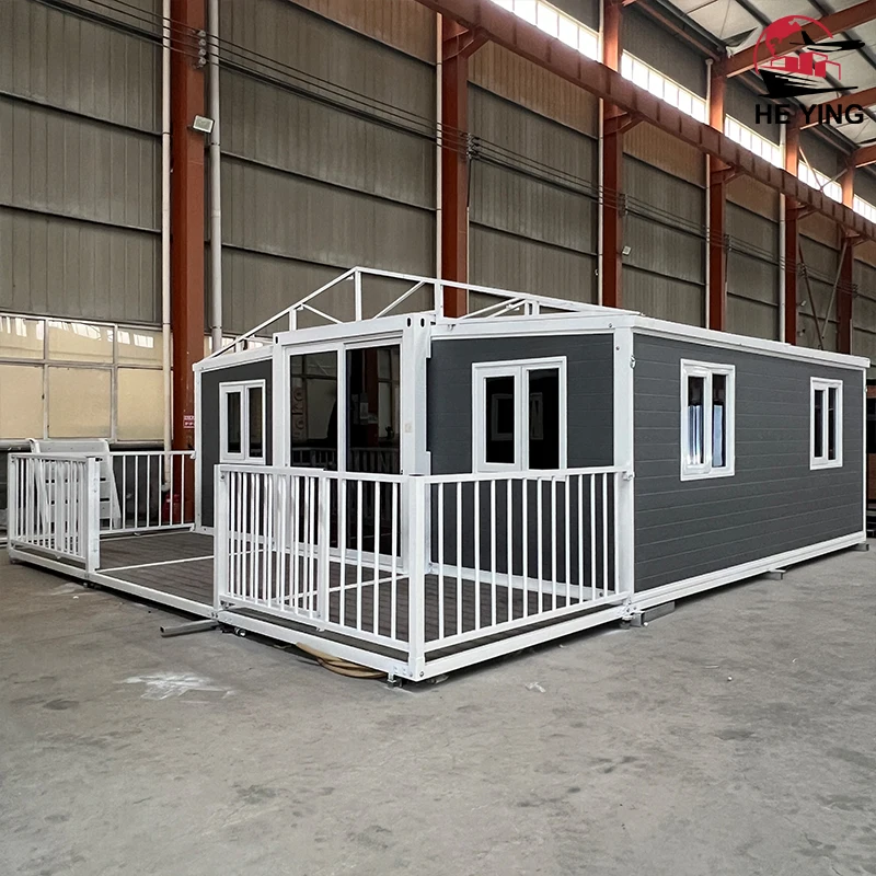 Customized Portable 20ft & 40ft Prefabricated Tiny Houses Expandable Container 2 3 Bedrooms For Office Villa Hotel Apartment Hos