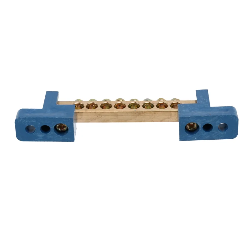 

B03C-8 Terminal Bus Bar Terminal Block 30 Pack Brass Wire Screw Terminal For Car Boat Marine Ground Power Distribution